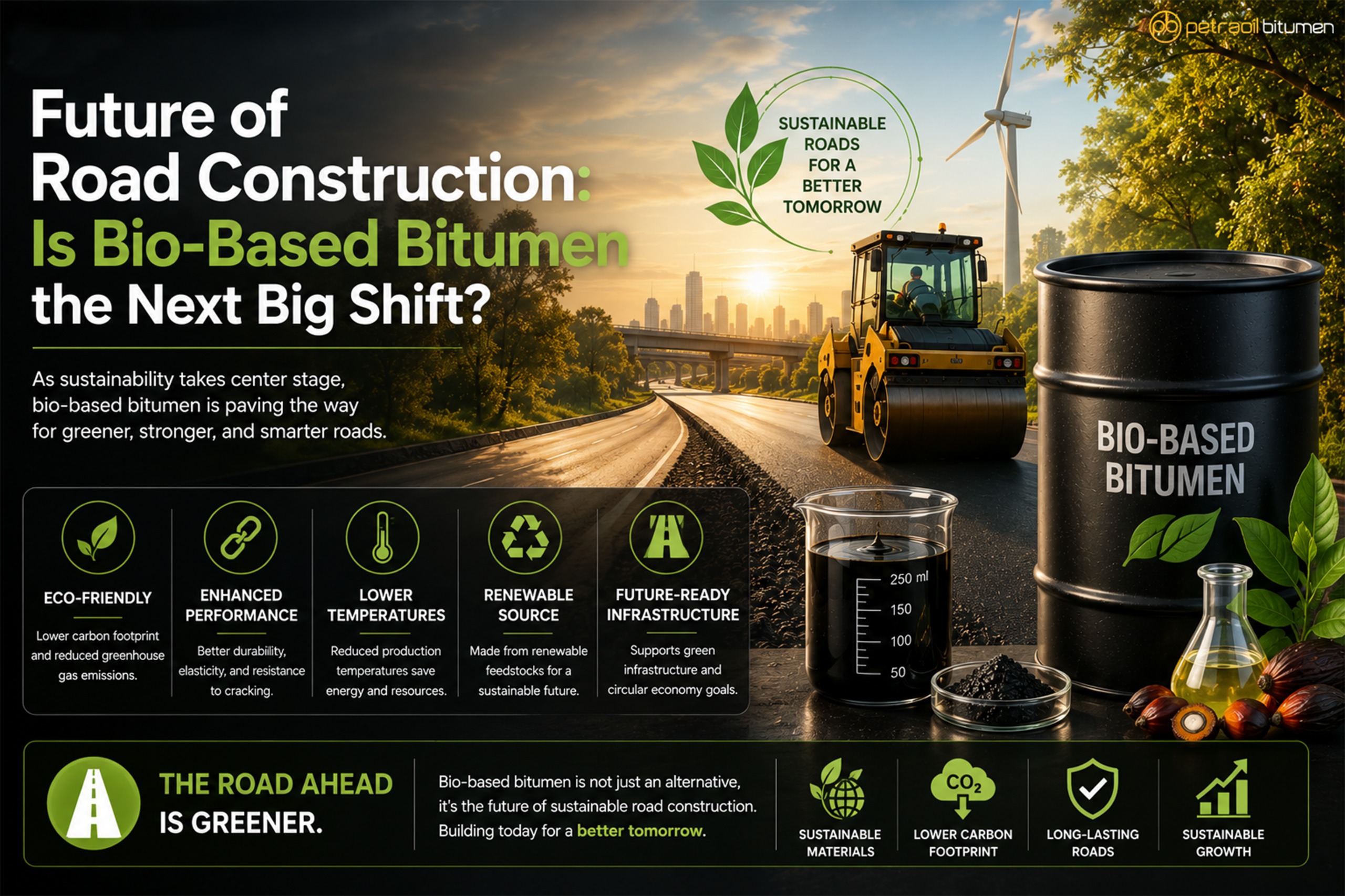 Future of Road Construction: Is Bio-Based Bitumen the Next Big Shift?