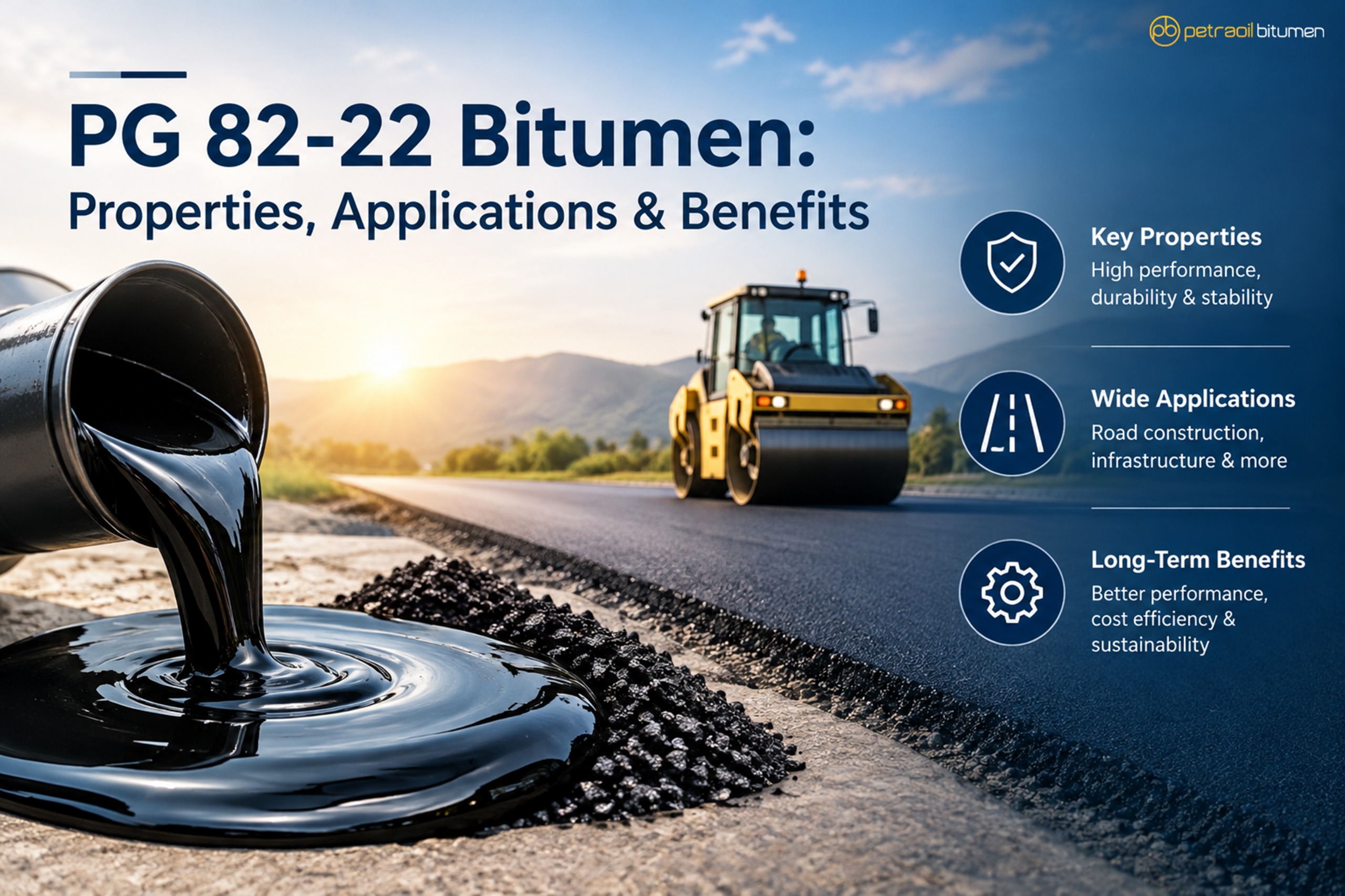 PG 82-22 Bitumen: Properties, Applications & Benefits